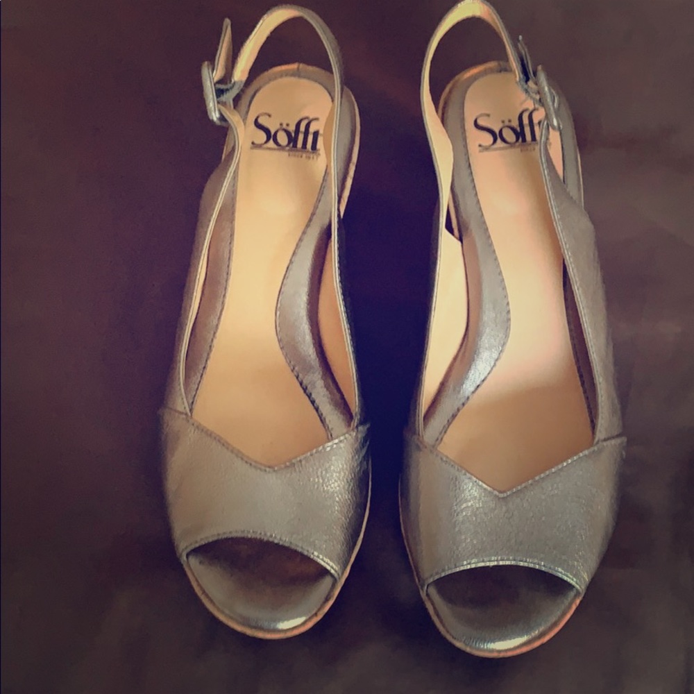 SOFFT Cork Platform Sandals